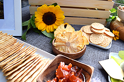 A GARDEN WEDDING RECEPTION